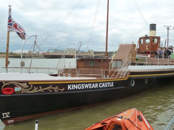 kingswear castle paddle steamer