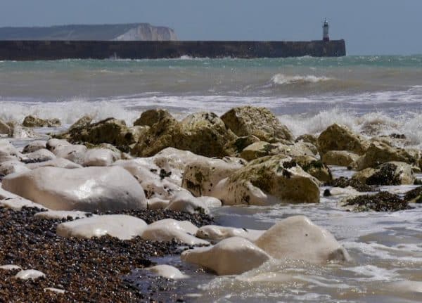Newhaven West Quay Beach, East Sussex
